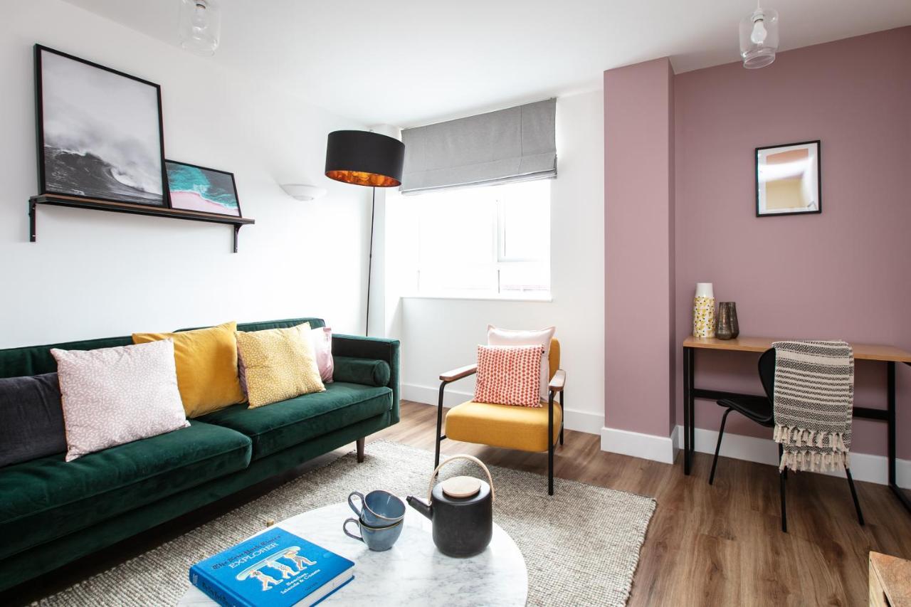 City Centre - Free Parking - Stylish 2 Bedroom Apartment Bristol Extérieur photo