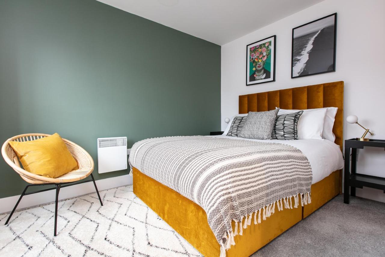 City Centre - Free Parking - Stylish 2 Bedroom Apartment Bristol Extérieur photo